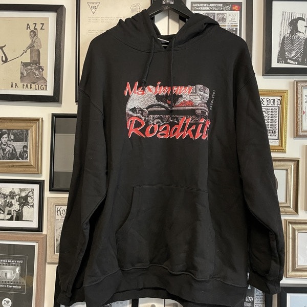 MAXIMUM ROADKILL Tour 2001 (L) (USED) HOODIE