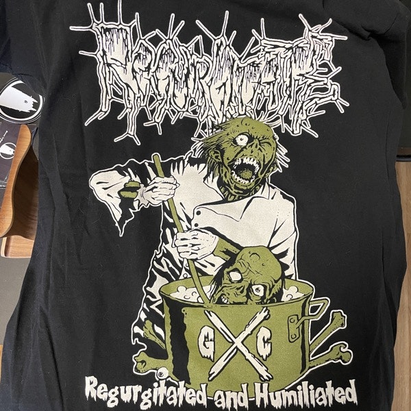 REGURGITATE Regurgitated and Humiliated (S) (USED) T-SHIRT