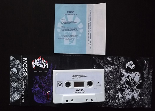 MOSS Horrible Night (MG - Poland partially unofficial) (NM) TAPE