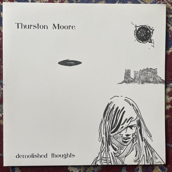 THURSTON MOORE Demolished Thoughts (Blue vinyl) (Matador - Europe original) (EX/NM) 2LP