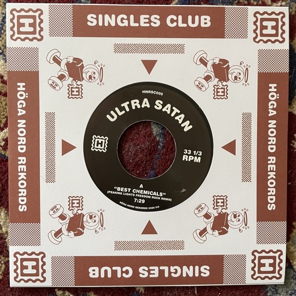 ULTRA SATAN Best Chemicals (Höga Nord - Sweden original) (NM) 7"