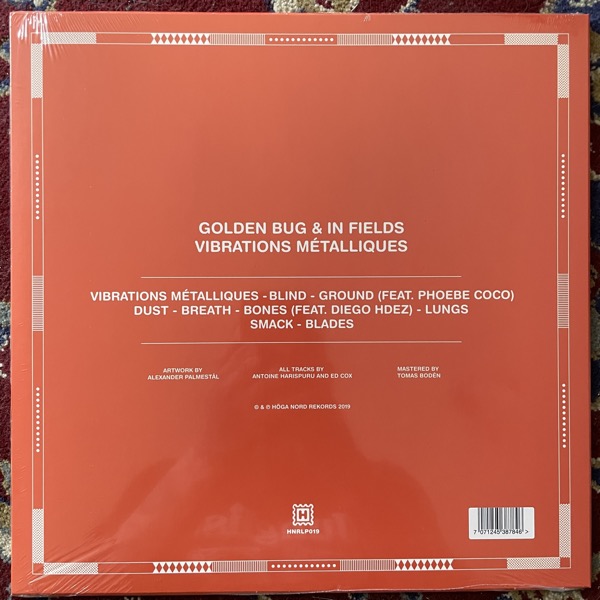 GOLDEN BUG & IN FIELDS Vibrations Métalliques (Höga Nord - Sweden original) (SS) LP