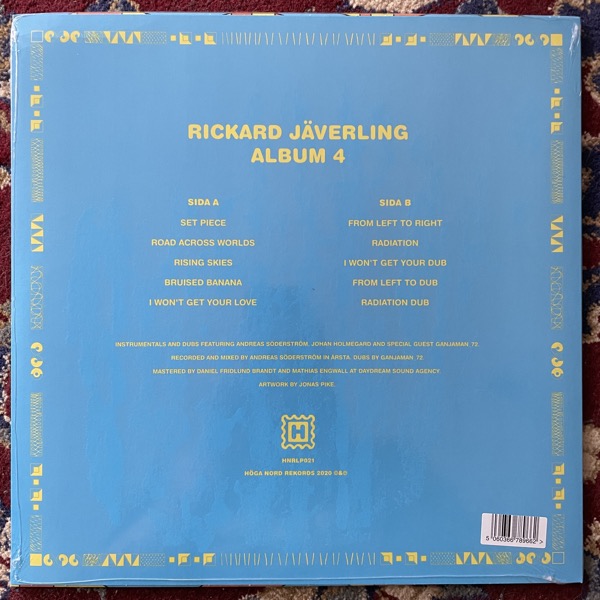 RICKARD JÄVERLING Album 4 (Höga Nord - Sweden original) (SS) LP