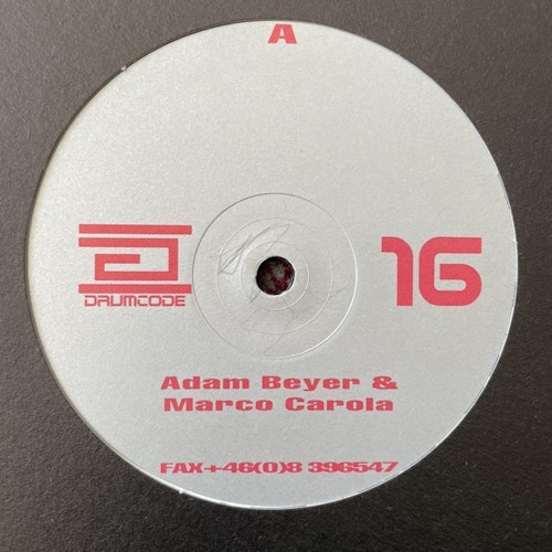 ADAM BEYER & MARCO CAROLA Drumcode 16 (Drumcode - Sweden original) (VG+) 12"