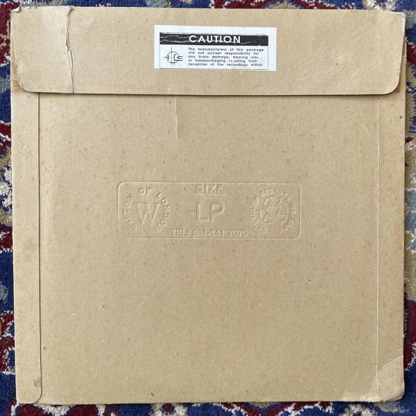CAUSTIC WINDOW Joyrex J9 EP (Rephlex - UK original) (G/VG) 12"