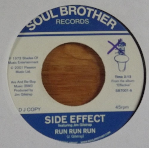 SIDE EFFECT Run Run Run (Soul Brother - UK reissue) (EX) 7"