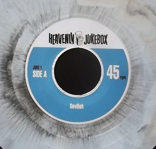 VARIOUS Devilish (Grey marbled vinyl) (Heavenly Jukebox - UK original) (EX) 7"