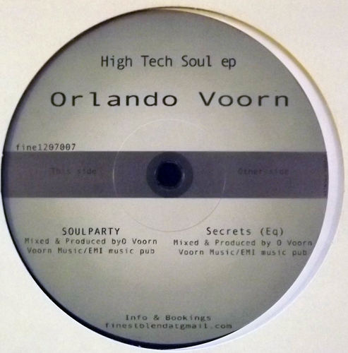 ORLANDO VOORN High Tech Soul EP (Finest Blend - Sweden original) (NM) 12" EP