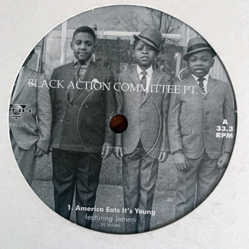 NICK HOLDER Black Action Committee Pt. 3 (DNH - Canada original) (EX) 12"