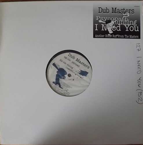 DUB MASTERS, the Psychopath (Damaged Goods - UK original) (EX) 12" EP