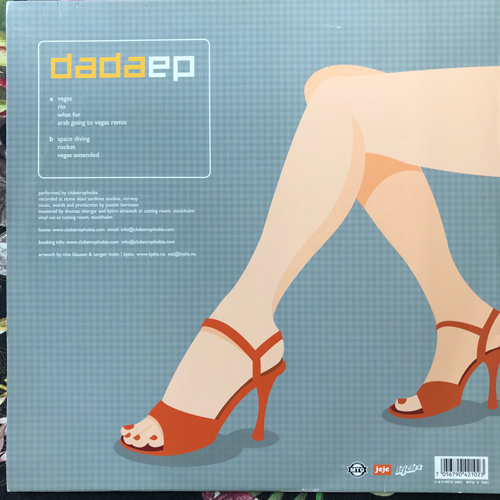 CLUBSTROPHIA Dada EP (MTG - Norway original) (VG+) 12" EP