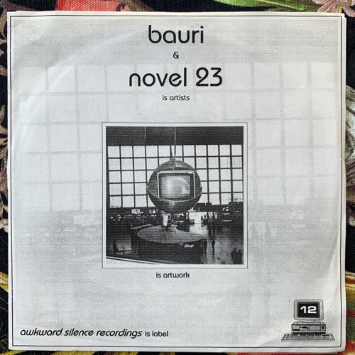BAURI & NOVEL 23 Untitled (Awkward Silence - UK original) (VG+/NM) 7"