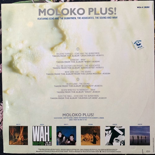 VARIOUS Moloko Plus! (WEA - Germany original) (VG+/EX) LP