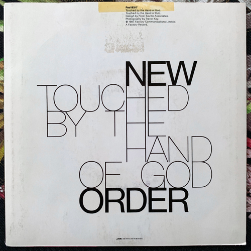 NEW ORDER Touched By The Hand Of God (Factory - Sweden original) (VG/EX) 7"