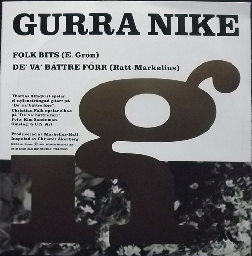 GURRA NIKE Folk Bits (Mistlur - Sweden original) (EX/VG+) 7"