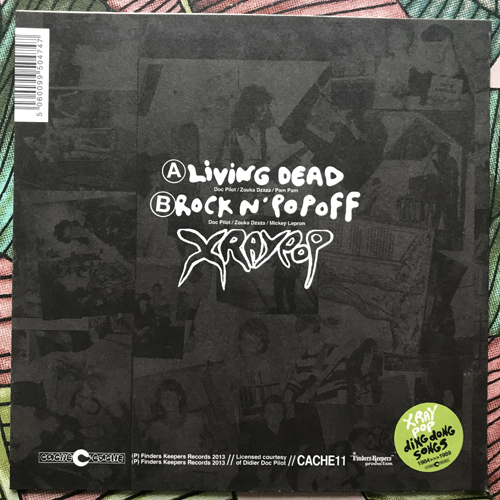 X-RAY POP Living Dead (Cache Cache - UK original) (NM) 7"