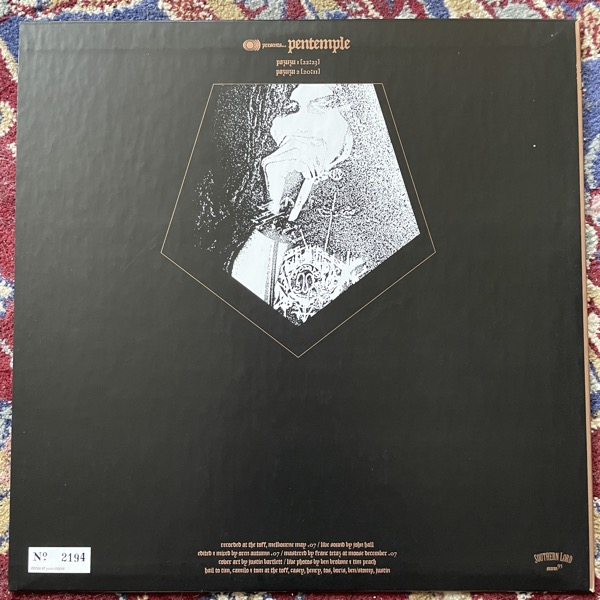 PENTEMPLE O))) Presents... (Southern Lord - USA original) (EX) LP