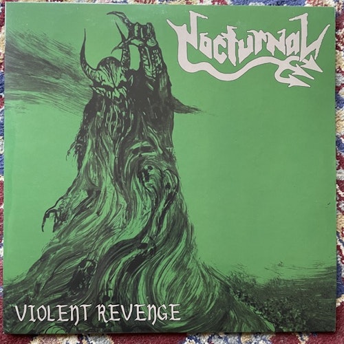 NOCTURNAL Violent Revenge ( Kneel Before The Master's Throne - Germany original) (EX) PIC LP