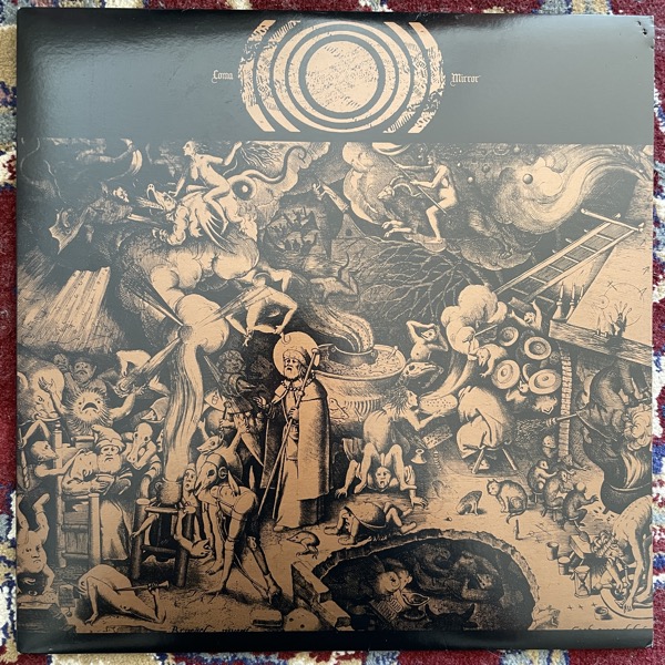 SUNN O))) & EARTH Angel Coma (Gold vinyl. Signed.) (Southern Lord - USA original) (VG+/EX) LP