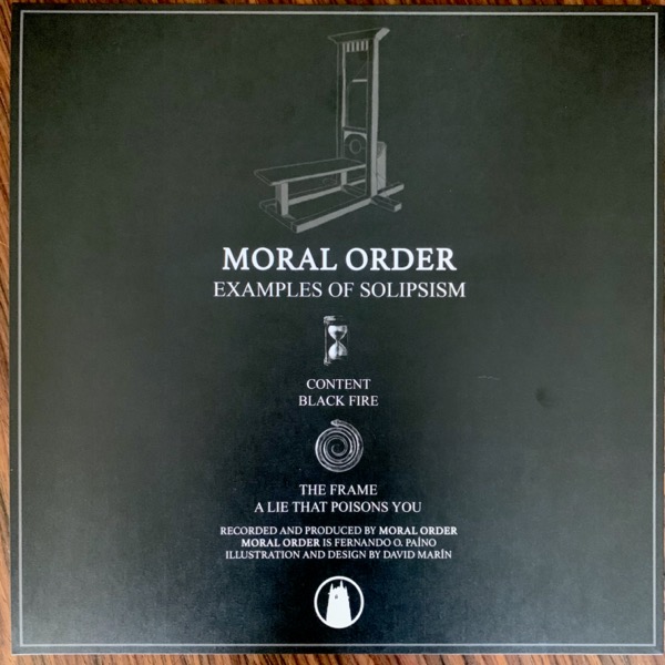 MORAL ORDER Examples Of Solipsism (Cloister - USA original) (NM) 12" EP
