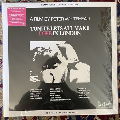 SOUNDTRACK Various – Tonite Let's All Make Love In London (Pink vinyl) (Instant - UK reissue) (NM) LP