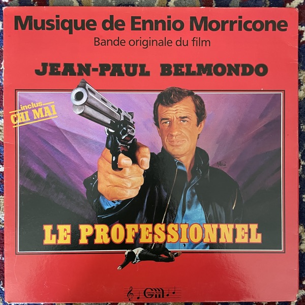 SOUNDTRACK Ennio Morricone – Le Professionnel (Général Music - France early reissue) (VG) LP