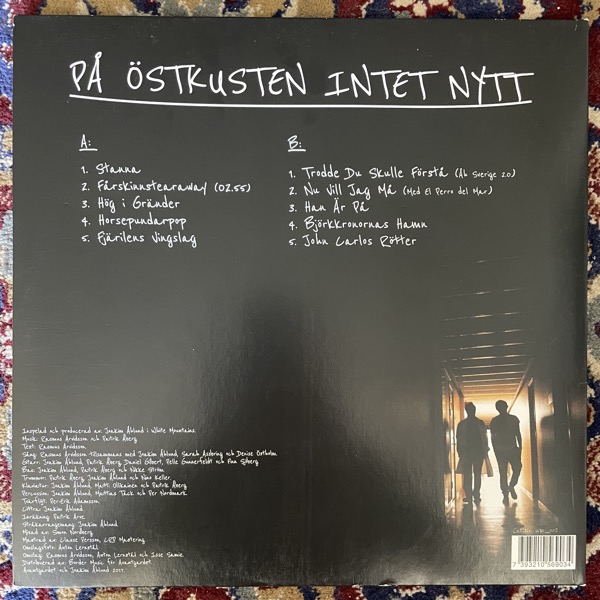 AVANTGARDET På Östkusten Intet Nytt (Self released - Sweden original) (VG+/EX) LP
