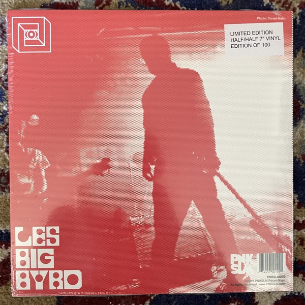 LES BIG BYRD Snö​-​Golem (Pink/black vinyl) (PNKSLM - Sweden original) (SS) 7"