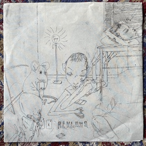 REVLON 9 Sharks (Crushed By Heart - Sweden original) (VG+/EX) 7"