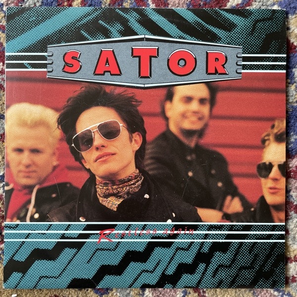 SATOR Restless Again (Radium 226.05 - Sweden 1990) (VG+/EX) 7"