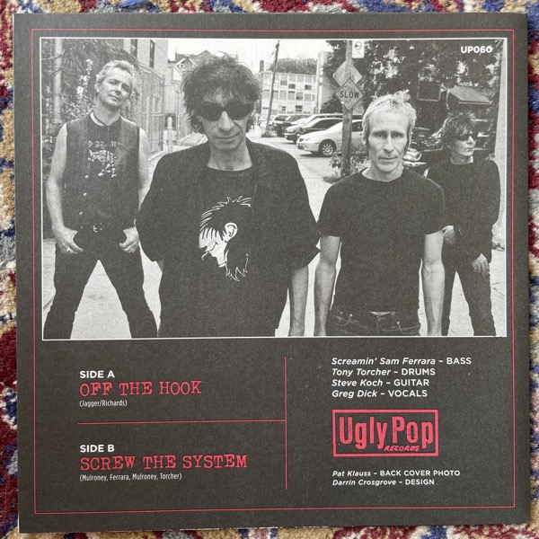 UGLY, the Off The Hook (Ugly Pop - Canada original) (EX) 7"