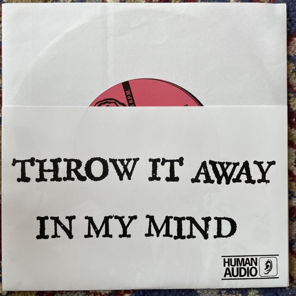 MARTIN SAVAGE GANG Throw It Away / In My Mind (Human Audio - Sweden original) (EX) 7"