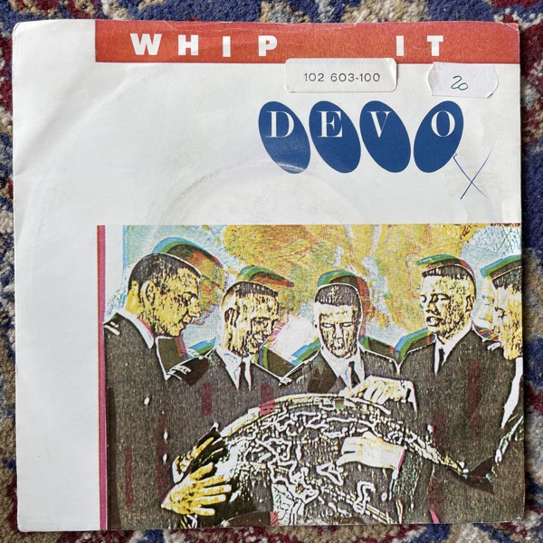 DEVO Whip It (Virgin - UK original) (VG) 7"