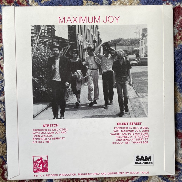 MAXIMUM JOY Stretch (Y - UK original) (VG+/VG) 7"