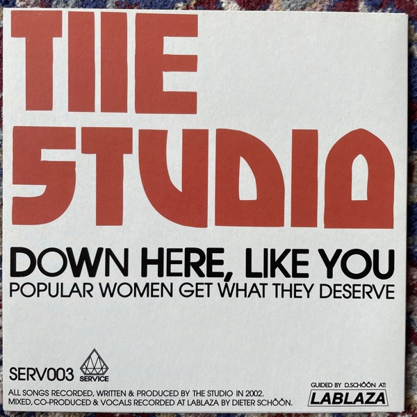 STUDIO Down Here Like You (Service - Sweden original) (NM/EX) 7"