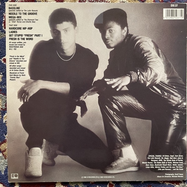 MANTRONIX The Album (10 - UK original) (VG/VG-) LP