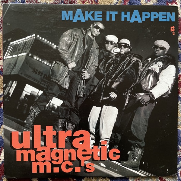 ULTRAMAGNETIC MC'S Make It Happen (Promo) (Mercury - USA original) (VG+/VG) 12"