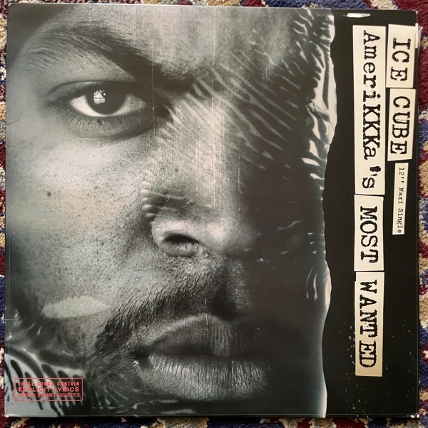ICE CUBE AmeriKKKa's Most Wanted (Priority - USA original) (VG+/EX) 12"
