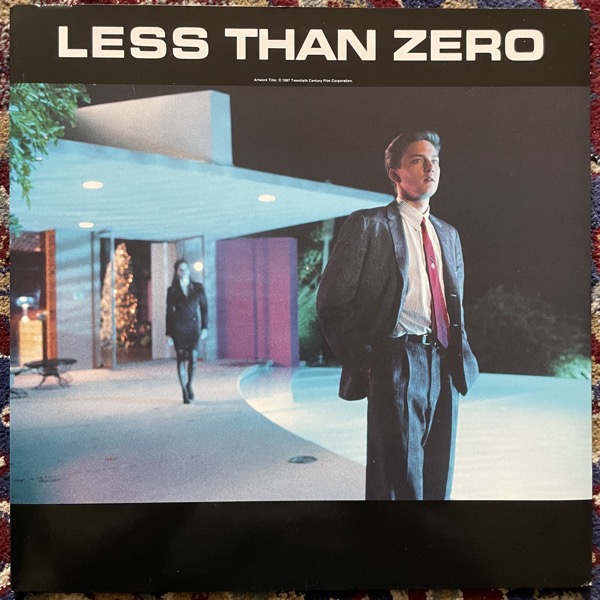 SOUNDTRACK Various – Less Than Zero (Def Jam - Canada original) (EX) LP