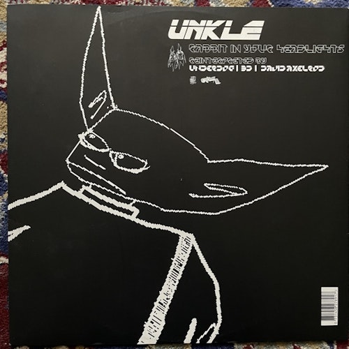 UNKLE Rabbit In Your Headlights (Mo Wax - UK original) (VG+/EX) 12" EP