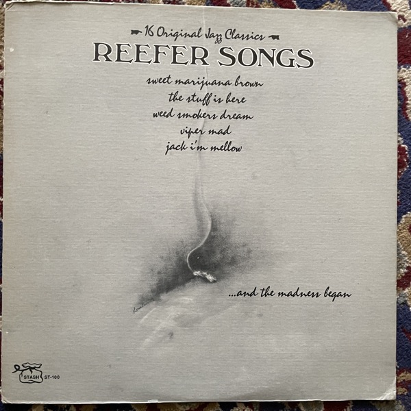 VARIOUS Reefer Songs: 16 Original Jazz Classics (Stash - USA original) (VG+/EX) LP