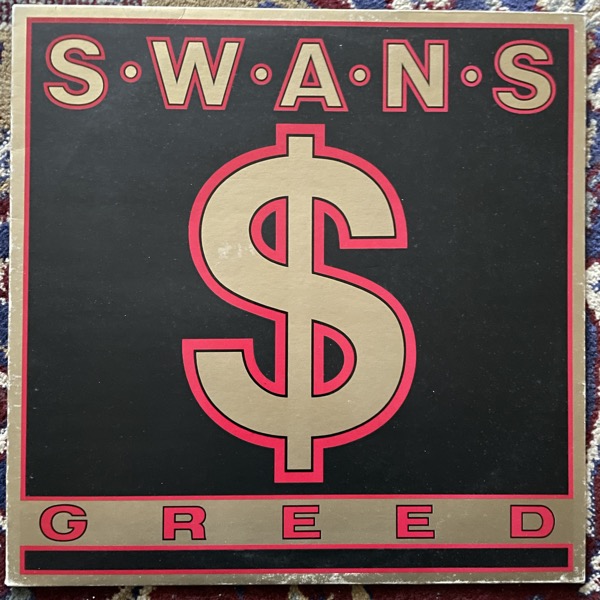 SWANS Greed (K.422 - UK original) (VG+) LP