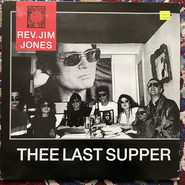 REV. JIM JONES Thee Last Supper (Temple - UK 1987 reissue) (VG+) LP
