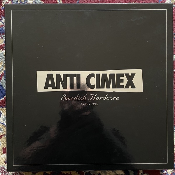 ANTI CIMEX Swedish Hardcore 1986 - 1993 (Svart - Finland original) (NM) 3LP+7" BOX