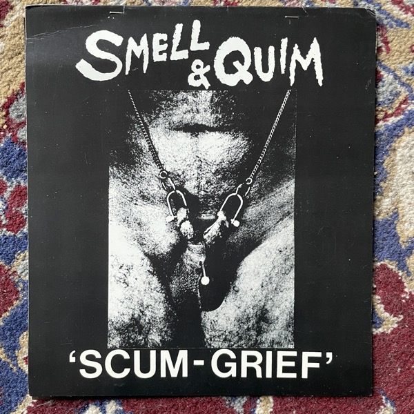 SMELL & QUIM Scum-Grief (Flaccid House - UK original) (VG+) FLEXI 7"