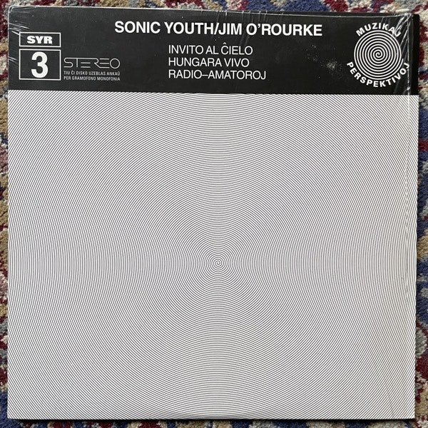 SONIC YOUTH / JIM O'ROURKE Invito Al Ĉielo (Clear vinyl) (Sonic Youth - USA original) (EX) LP