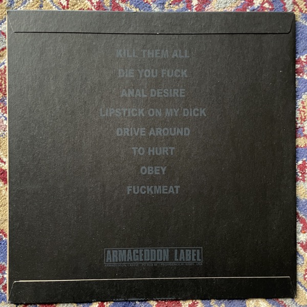 BRAINBOMBS Obey (Armageddon - USA 2010 reissue) (EX) LP