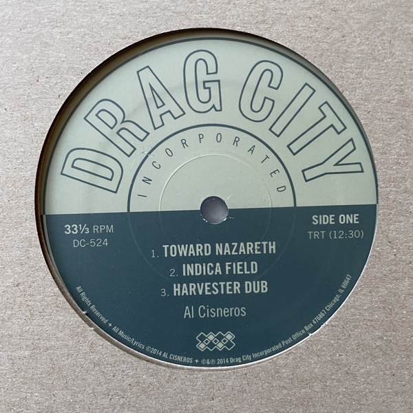 AL CISNEROS Toward Nazareth (Drag City - USA original) (NM) 12" EP