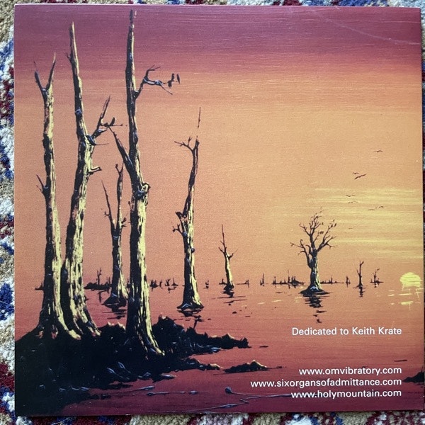 OM / SIX ORGANS OF ADMITTANCE Bedouin's Vigil / Assyrian Blood (Holy Mountain - USA original) (EX) 7"