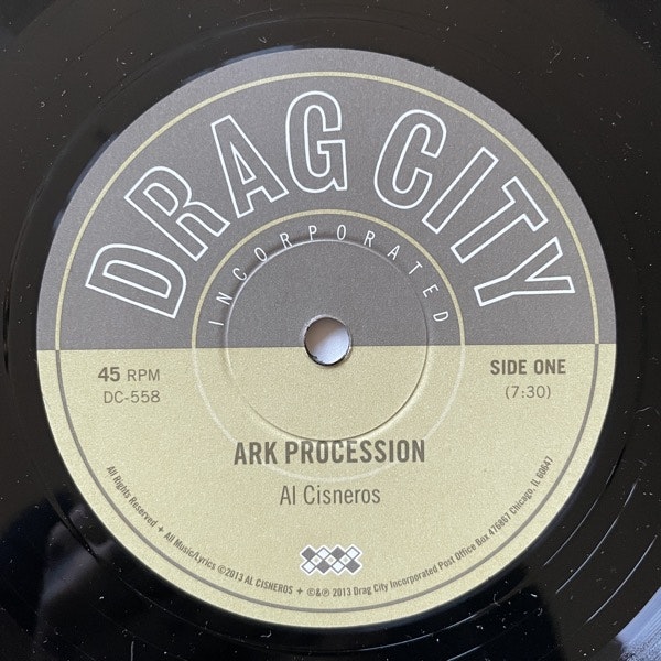 AL CISNEROS Ark Procession / Jericho (Drag City - USA original) (EX) 10"